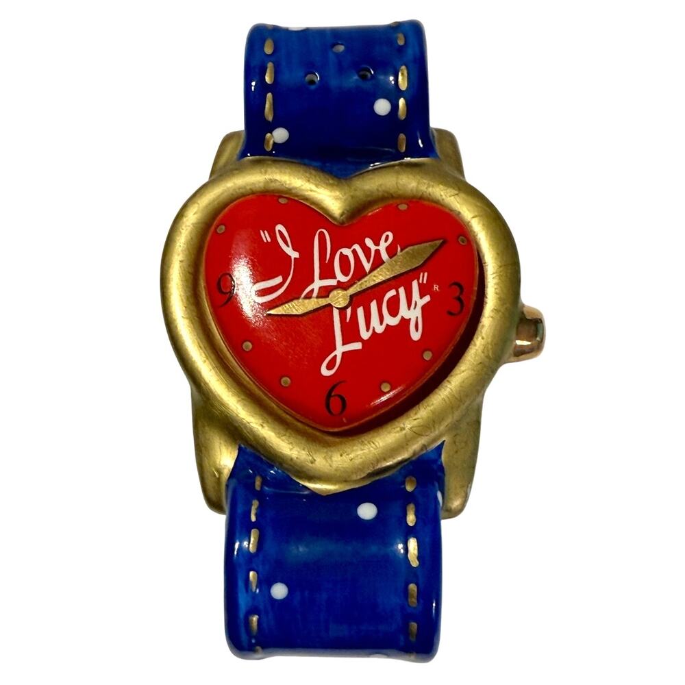 VANDOR Time Piece I Love Lucy Watch Salt and Pepper Shaker Set 14133 Vintage